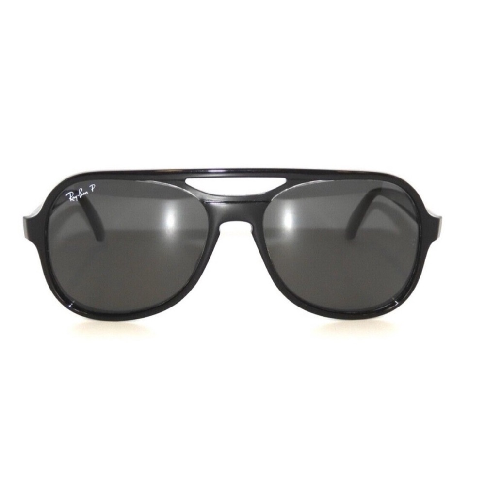 Rayban Powderhorn 4357 58/17 Sunglasses RB4357 Ray Ban Havana Blue - Picture 2 of 11